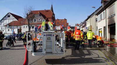 Gerlingen: Brand in einem Keller 